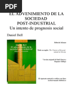 el advenimiento de la sociedad postindustrial daniel bell